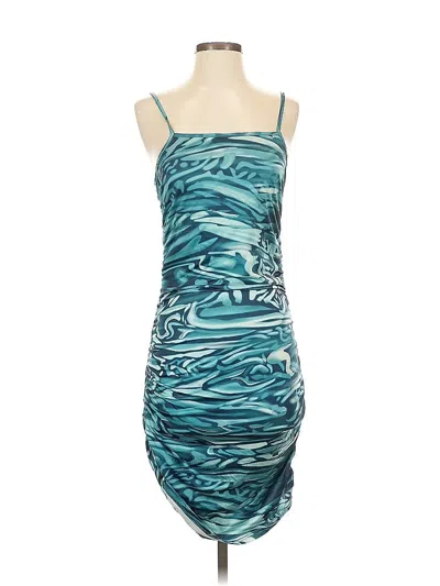 Pre-owned Shein Cocktail Dress In Blue