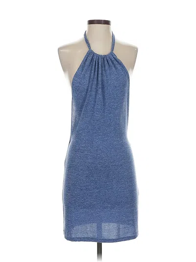 Pre-owned Shein Cocktail Dress In Blue