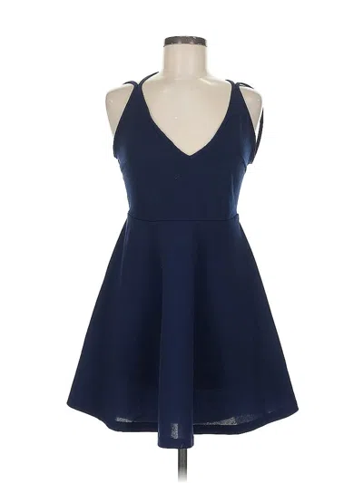 Pre-owned Shein Cocktail Dress In Blue