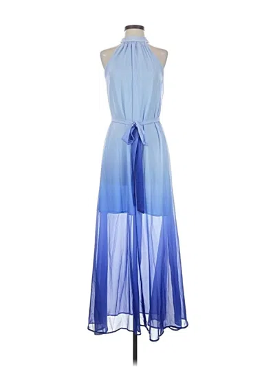 Pre-owned Shein Cocktail Dress In Blue