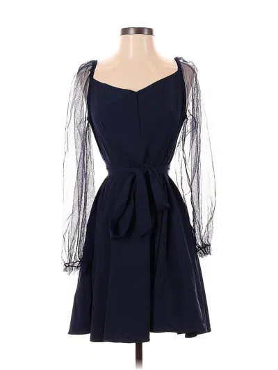 Pre-owned Shein Cocktail Dress In Blue