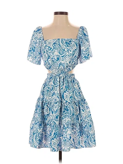 Pre-owned Shein Cocktail Dress In Blue