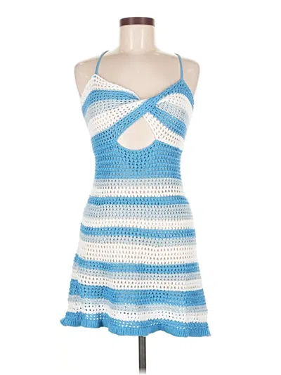 Pre-owned Shein Cocktail Dress In Blue