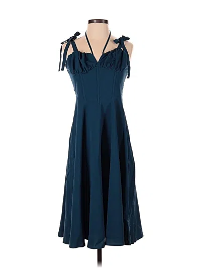 Pre-owned Shein Cocktail Dress In Blue