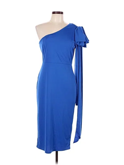 Pre-owned Shein Cocktail Dress In Blue