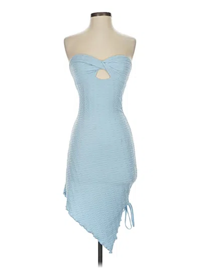 Pre-owned Shein Cocktail Dress In Blue