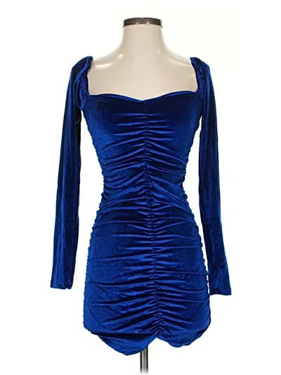 Pre-owned Shein Cocktail Dress In Blue