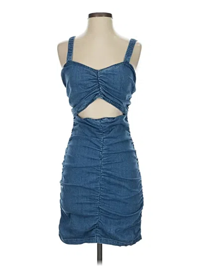Pre-owned Shein Cocktail Dress In Blue