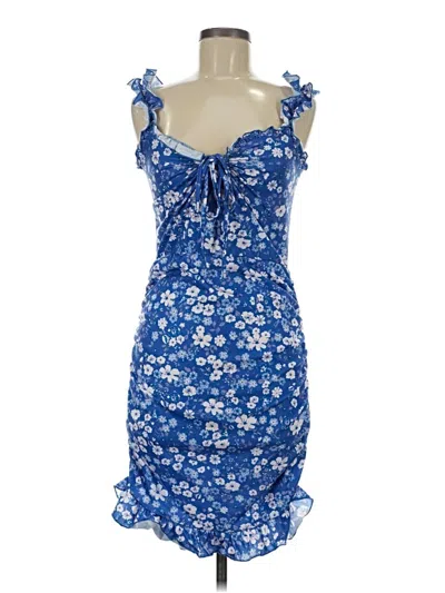 Pre-owned Shein Cocktail Dress In Blue