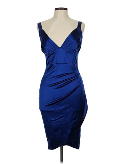Pre-owned Shein Cocktail Dress In Blue