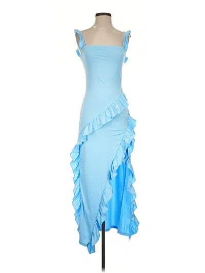 Pre-owned Shein Cocktail Dress In Blue
