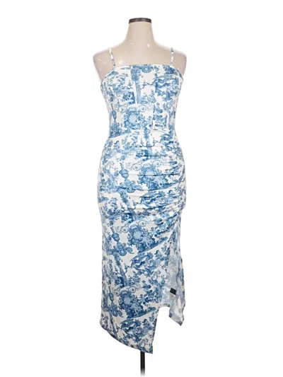 Pre-owned Shein Cocktail Dress In Blue
