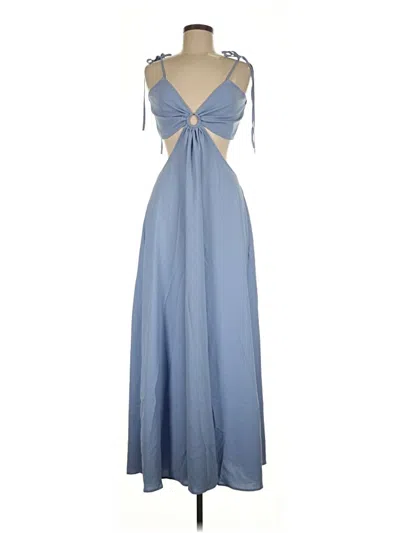 Pre-owned Shein Cocktail Dress In Blue