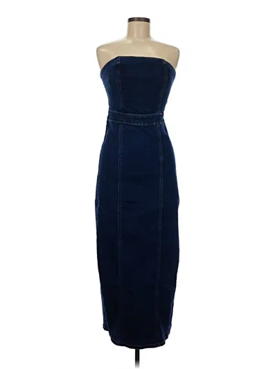 Pre-owned Shein Cocktail Dress In Blue