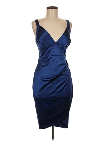 Pre-owned Shein Cocktail Dress In Blue