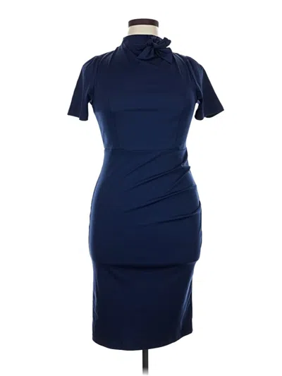 Pre-owned Shein Cocktail Dress In Blue