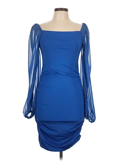 Pre-owned Shein Cocktail Dress In Blue