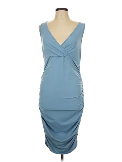 Pre-owned Shein Cocktail Dress In Blue