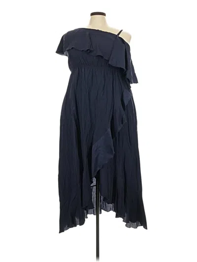 Pre-owned Shein Cocktail Dress In Blue
