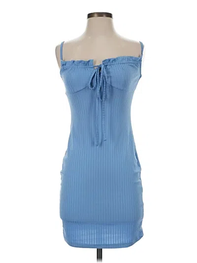 Pre-owned Shein Cocktail Dress In Blue