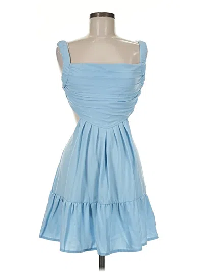Pre-owned Shein Cocktail Dress In Blue