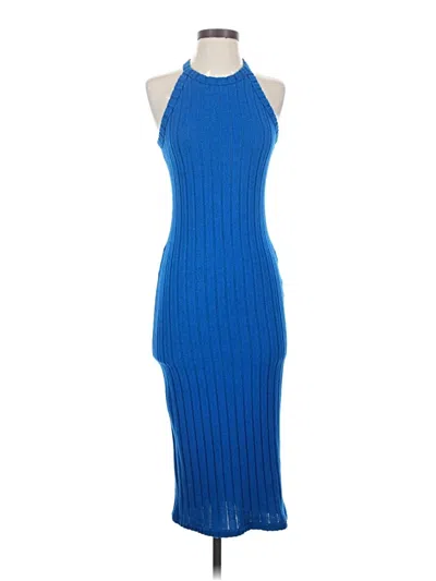 Pre-owned Shein Cocktail Dress In Blue