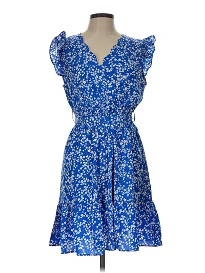 Pre-owned Shein Cocktail Dress In Blue