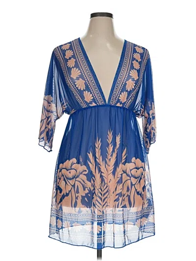 Pre-owned Shein Cocktail Dress In Blue