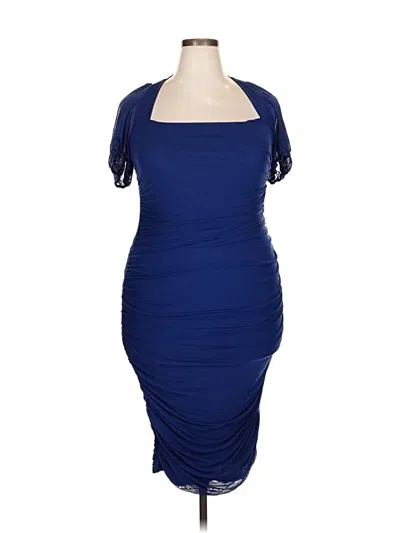 Pre-owned Shein Cocktail Dress In Blue