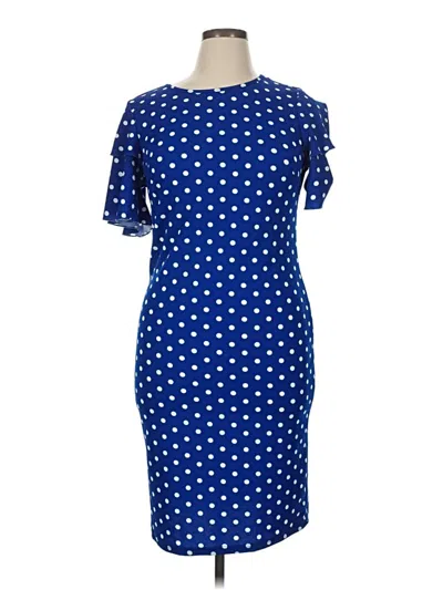 Pre-owned Shein Cocktail Dress In Blue