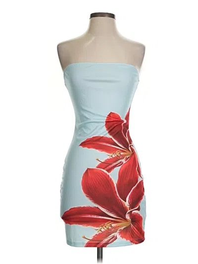 Pre-owned Shein Cocktail Dress In Blue