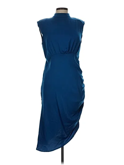 Pre-owned Shein Cocktail Dress In Blue