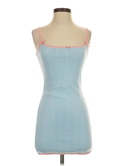 Pre-owned Shein Cocktail Dress In Blue