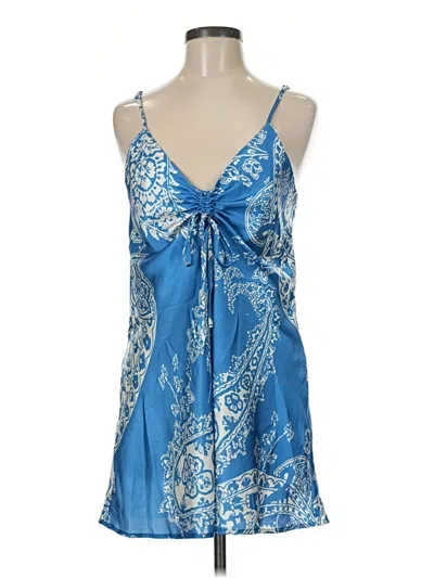 Pre-owned Shein Cocktail Dress In Blue