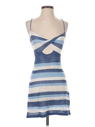 Pre-owned Shein Cocktail Dress In Blue