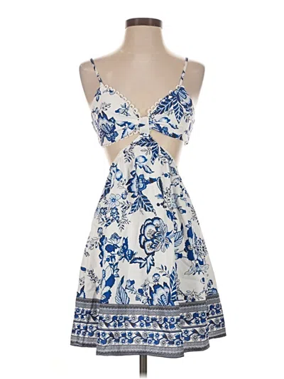 Pre-owned Shein Cocktail Dress In Blue
