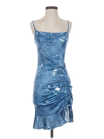 Pre-owned Shein Cocktail Dress In Blue