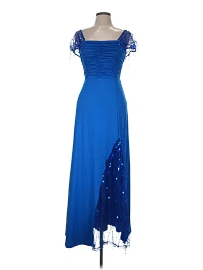 Pre-owned Shein Cocktail Dress In Blue