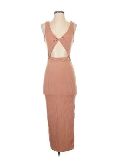 Pre-owned Shein Cocktail Dress In Brown