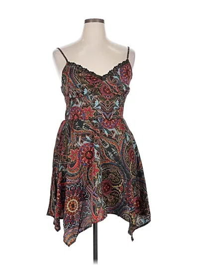 Shein Cocktail Dress In Brown