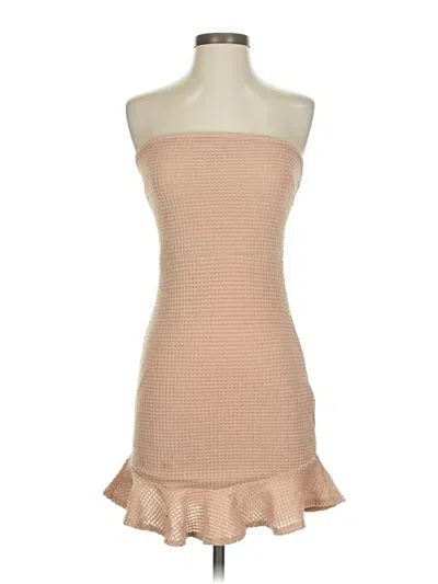 Pre-owned Shein Cocktail Dress In Brown