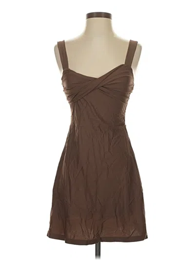 Pre-owned Shein Cocktail Dress In Brown