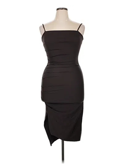 Pre-owned Shein Cocktail Dress In Brown