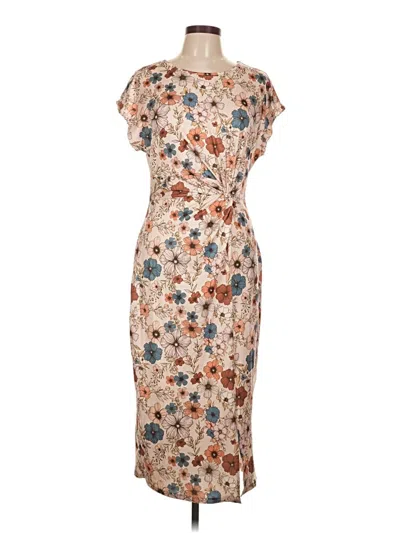 Pre-owned Shein Cocktail Dress In Brown