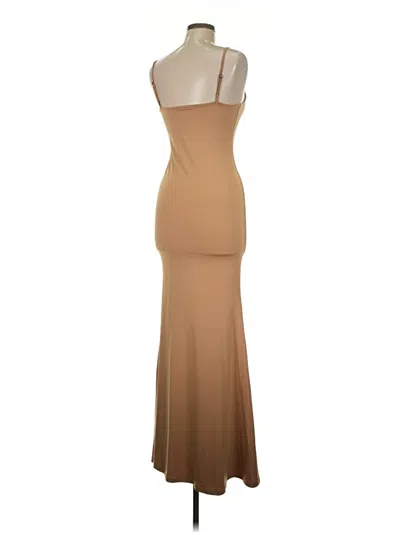 Pre-owned Shein Cocktail Dress In Brown