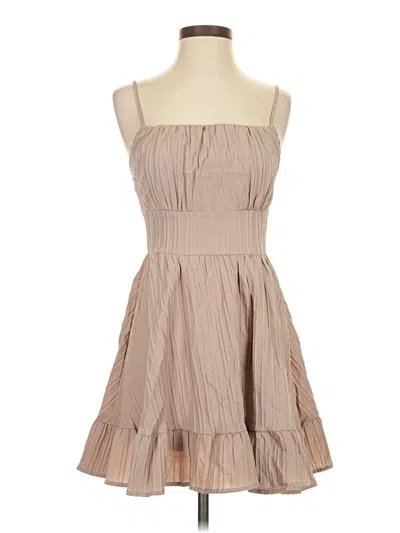 Pre-owned Shein Cocktail Dress In Brown