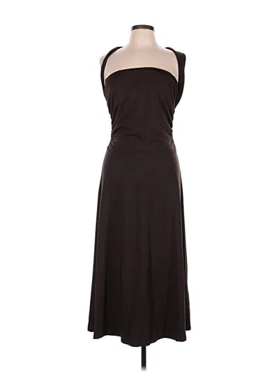 Pre-owned Shein Cocktail Dress In Brown