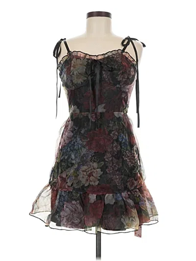 Shein Cocktail Dress In Brown