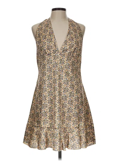 Pre-owned Shein Cocktail Dress In Brown