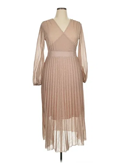 Pre-owned Shein Cocktail Dress In Brown